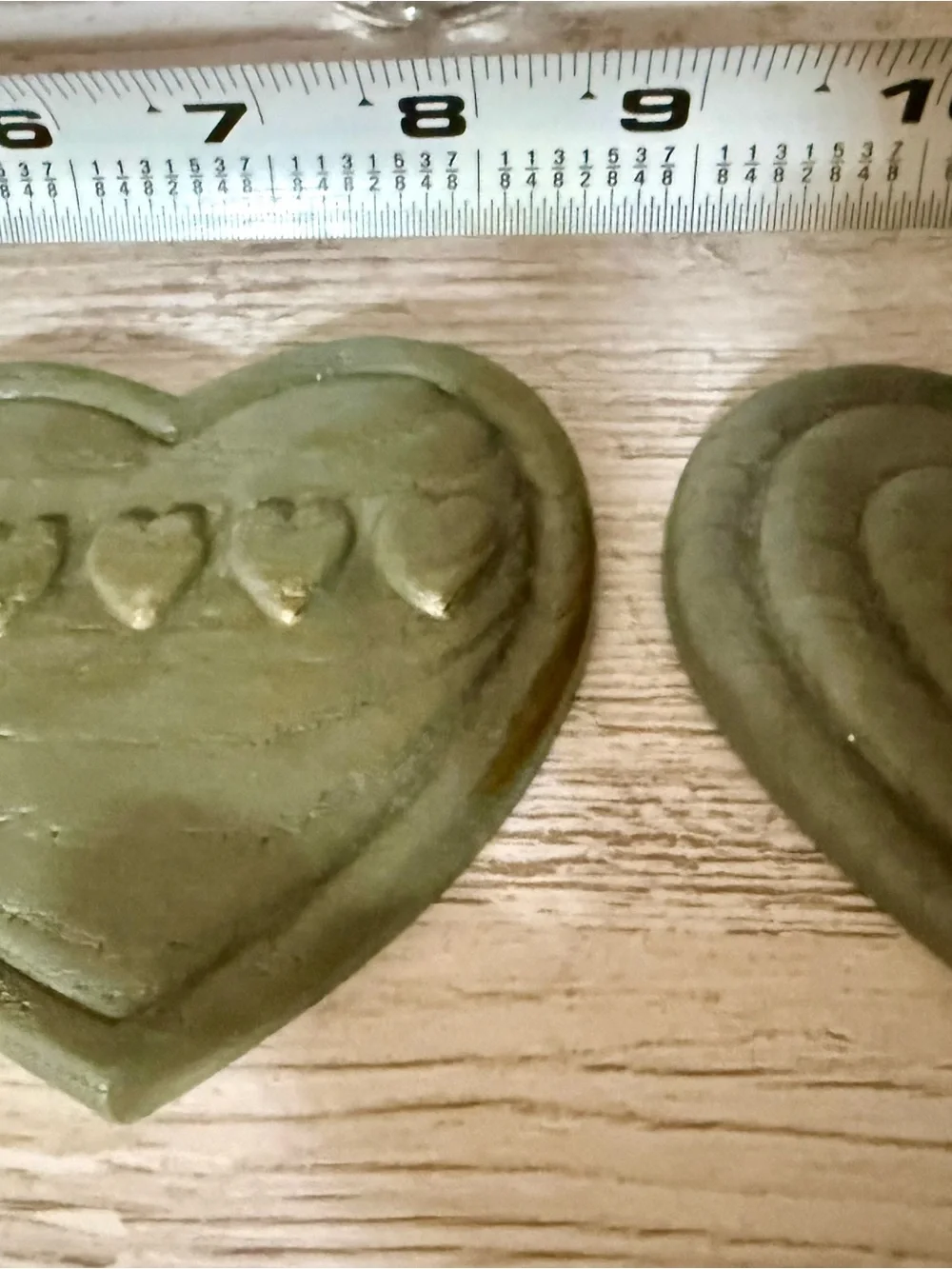 Vintage Home Interior Set of 3 Burwood Hearts
